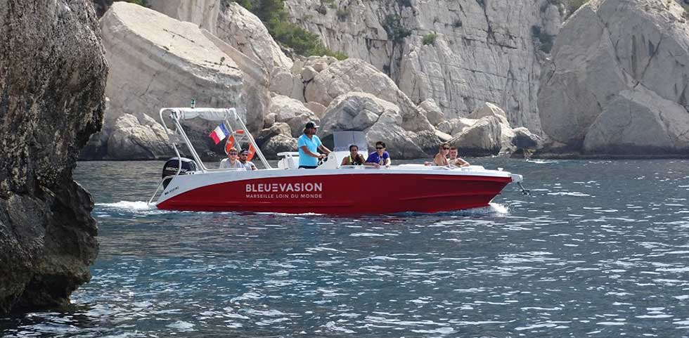 boat rental with skipper in Marseille for the calanques