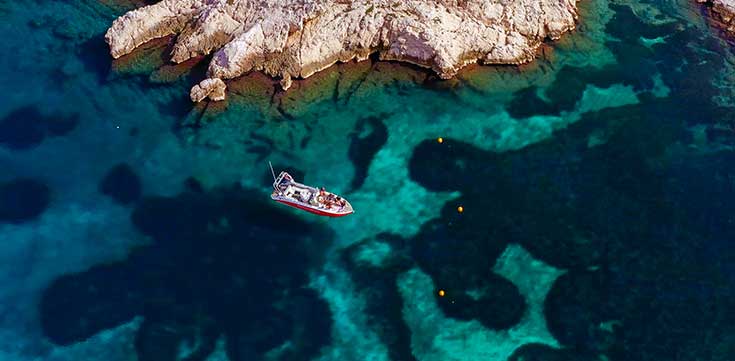 Secret place calanques cassis