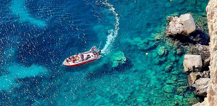 Secret place calanques cassis