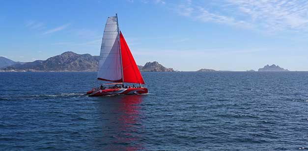 catamaran rental with skipper in Marseille